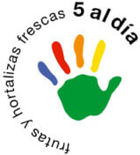 logo frutas y hortalizas, 5 al día